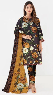 Khadar Shirt<br>Khadar Zarin Dupatta<br>Khadar Trouser