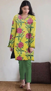 Lawn Shirt<br>Dye Trouser