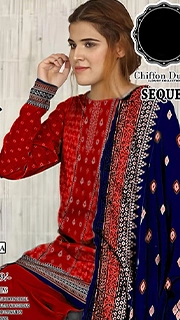Lawn Shirt<br>Chiffon Dupatta<br>Dye Trouser